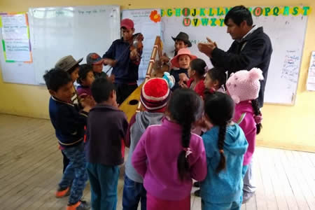 La lectoescritura desde las canciones tradicionales andinas
