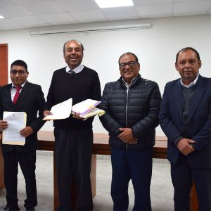 Ceremonia de premiación para las escuelas ganadoras de Tacna
