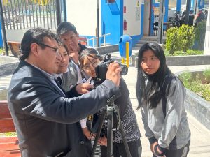 Escolares de Arequipa utilizan el cine para desarrollar su pensamiento crítico