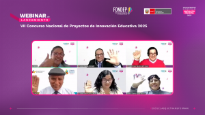 FONDEP presenta las bases del VII Concurso Nacional de Proyectos de Innovación Educativa