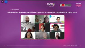 FONDEP articula webinars con MINEDU para fortalecer capacidades en la formulación de proyectos de innovación educativa